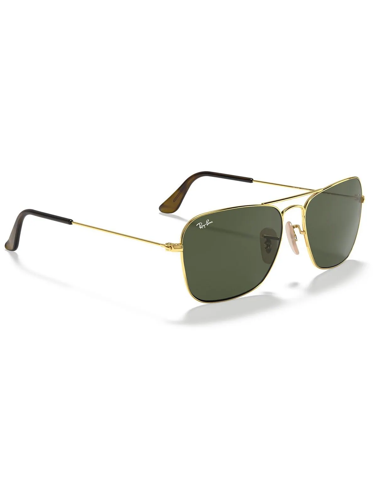 Солнцезащитные очки, rb3136 караван Ray-Ban — изображение 5 из 8, золотистый/зеленый