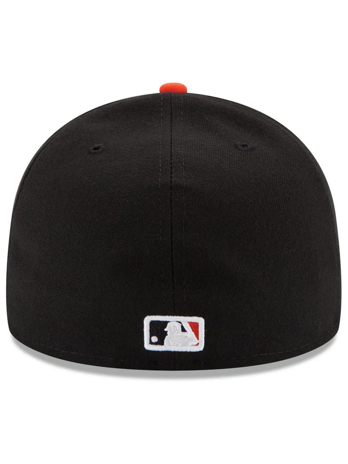 Кепка приталенного кроя Baltimore Orioles Authentic Collection 59FIFTY New Era — изображение 4 из 4, черный/оранжевый
