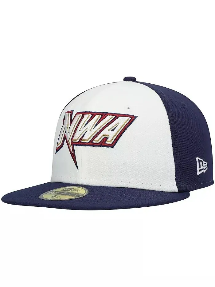 Мужская белая шляпа приталенного цвета Northwest Arkansas Naturals Authentic Collection Team — изображение 1 из 4