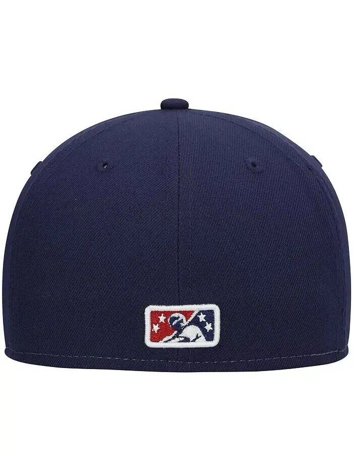 Мужская белая шляпа приталенного цвета Northwest Arkansas Naturals Authentic Collection Team — изображение 4 из 4