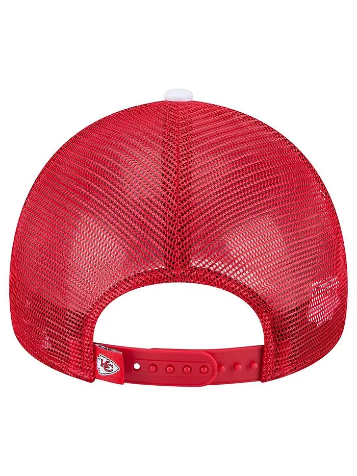 Детская шапка Kansas City Chiefs Sport Night Color Block 9FORTY A-Frame Trucker с регулируемой — изображение 3 из 5
