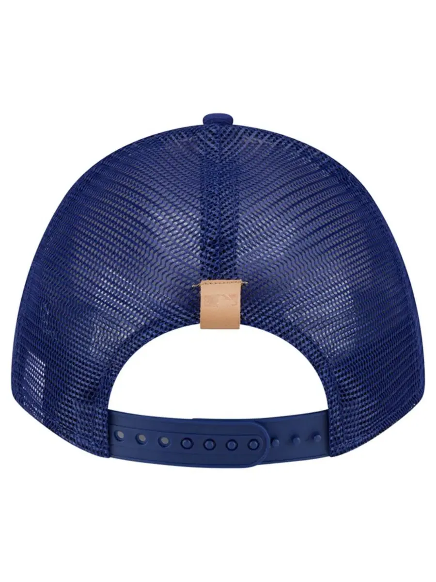 Кепка-тракер с принтом Text A-Frame Trucker 9FORTY New Era, Stone Royal — изображение 4 из 5