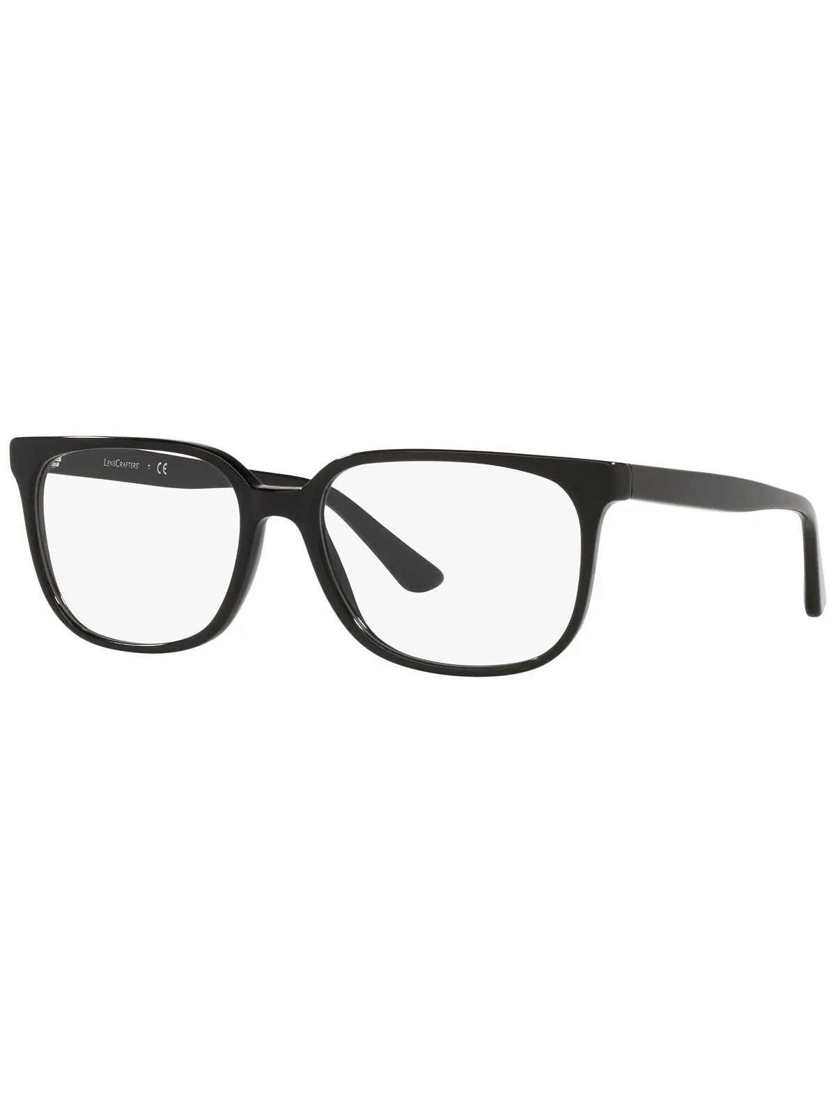 EC2009 Мужские прямоугольные очки LensCrafters — черный