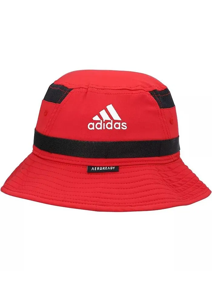 Мужская панама Scarlet Nebraska Huskers 2021 Sideline AEROREADY Adidas — изображение 3 из 3