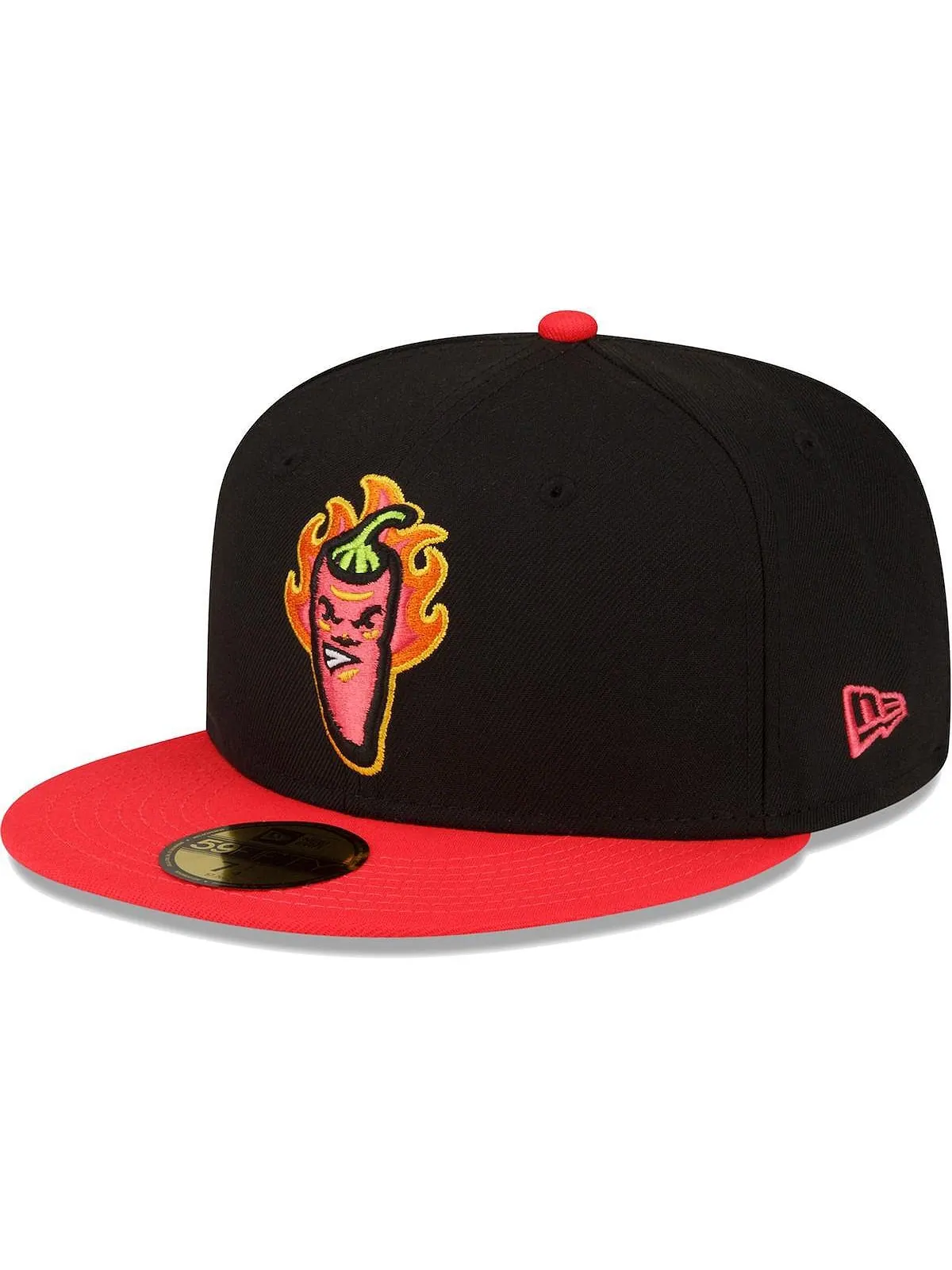 Мужская приталенная кепка Black Lake County Captains Copa De La Diversion 59FIFTY New Era — изображение 1 из 5, черный