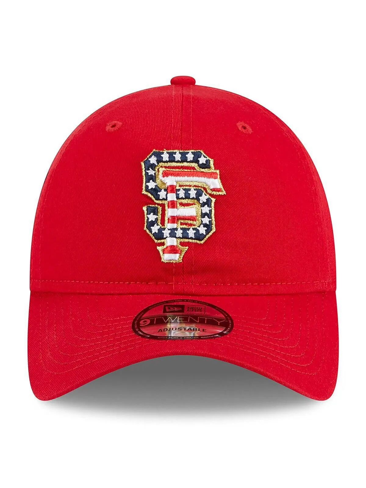 Мужская красная регулируемая кепка San Francisco Giants 2023 Fourth июля 9TWENTY New Era — изображение 2 из 4, красный