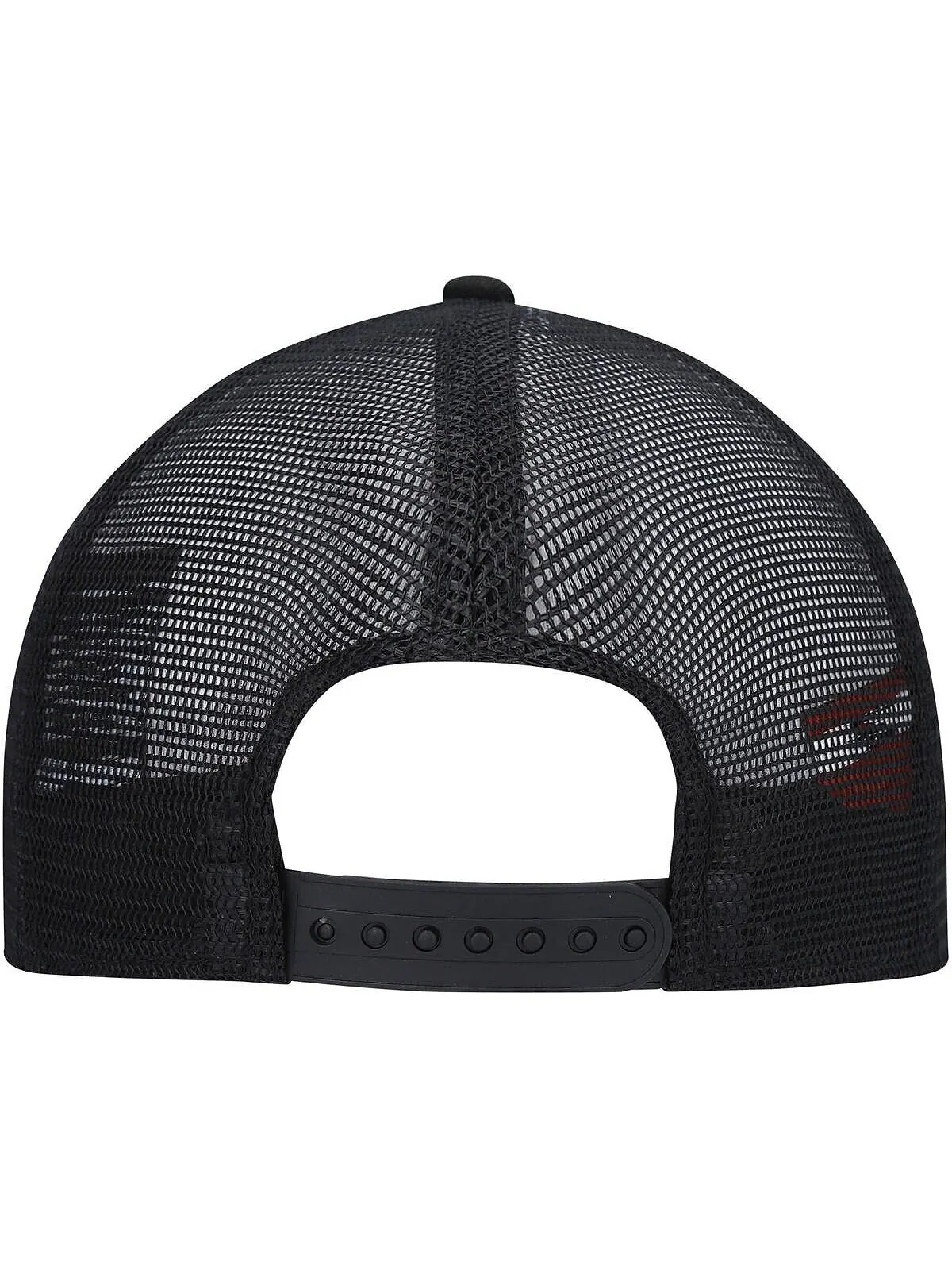 Мужская черная кепка Black Widow Retro с сетчатой спинкой 9FIFTY Snapback New Era — изображение 4 из 4, черный