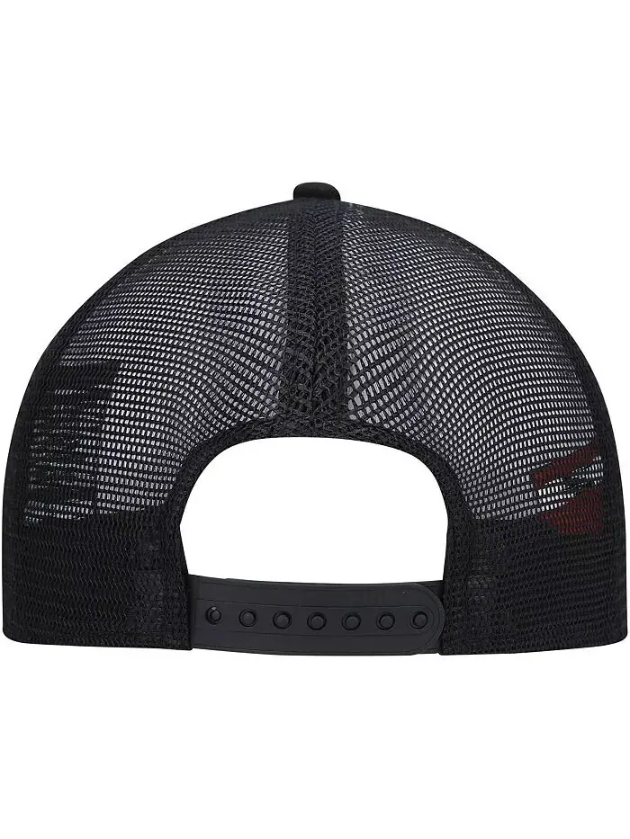 Мужская черная кепка Black Widow Retro с сетчатой ​​спинкой 9FIFTY Snapback New Era — изображение 4 из 4
