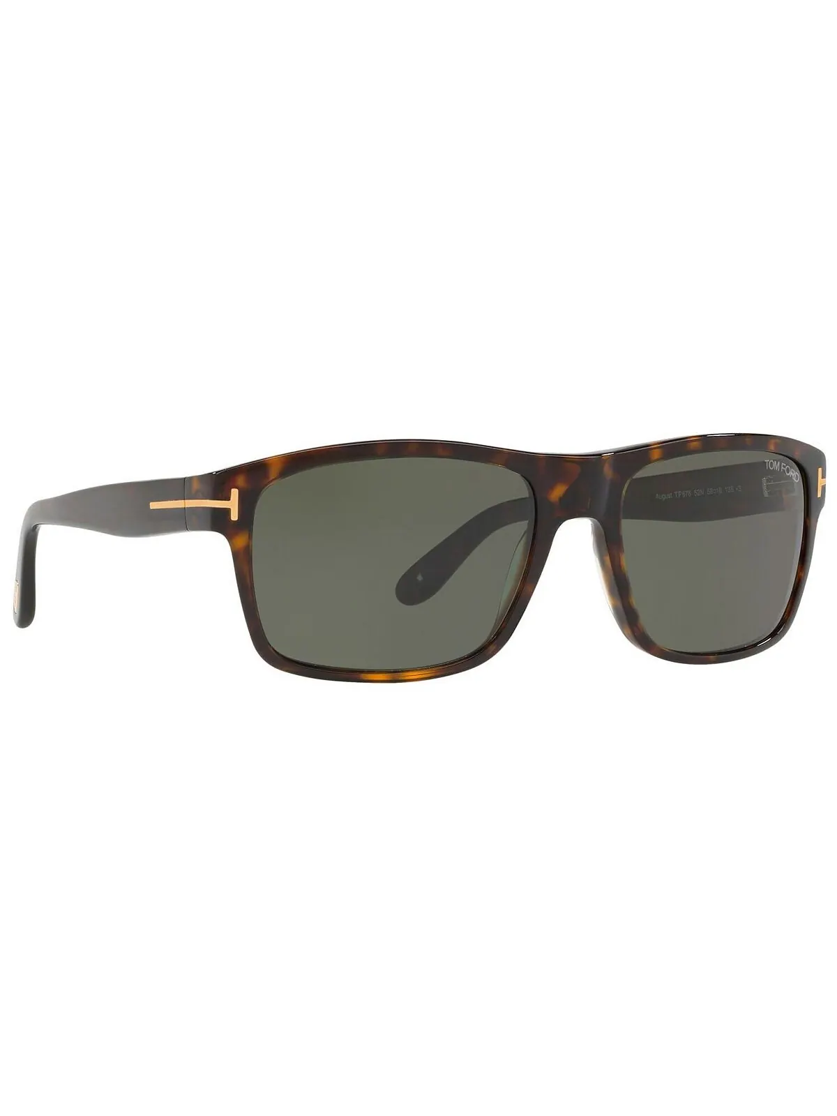Мужские солнцезащитные очки, TR001026 Tom Ford — изображение 3 из 6, зеленый