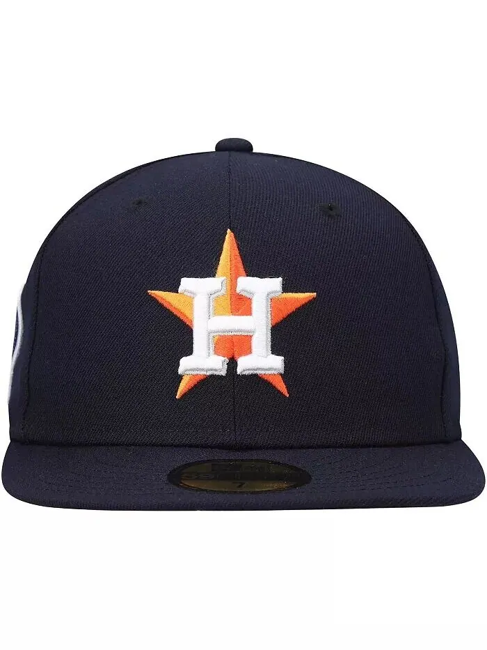 Мужская темно-синяя шляпа Houston Astros с мемориальной нашивкой в ​​память о 11 сентября 59Fifty — изображение 3 из 5