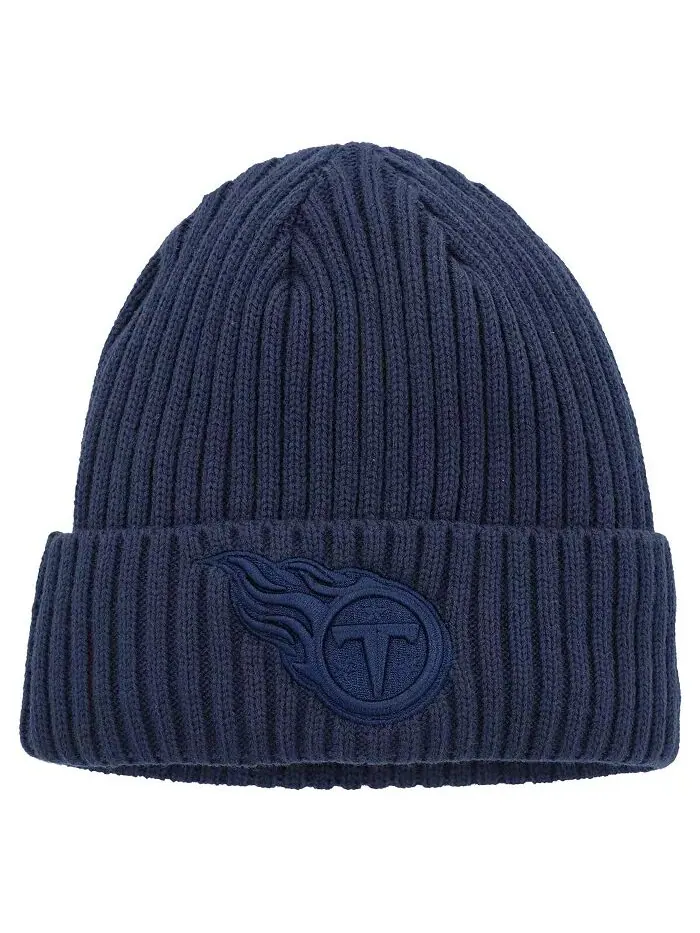 Шапка с манжетами для мальчиков и девочек Navy Tennessee Titans Color Pack New Era