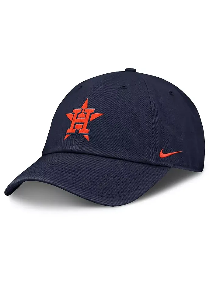 Женская регулируемая кепка Houston Astros Club в синем цвете Nike