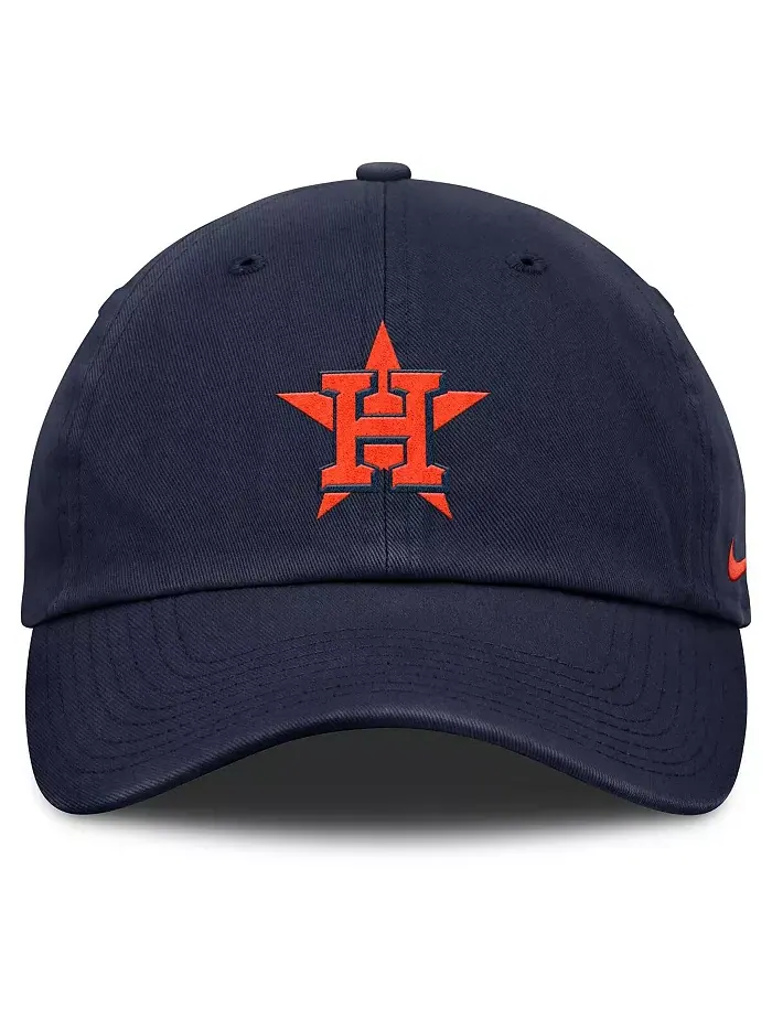 Женская регулируемая кепка Houston Astros Club в синем цвете Nike — изображение 4 из 4