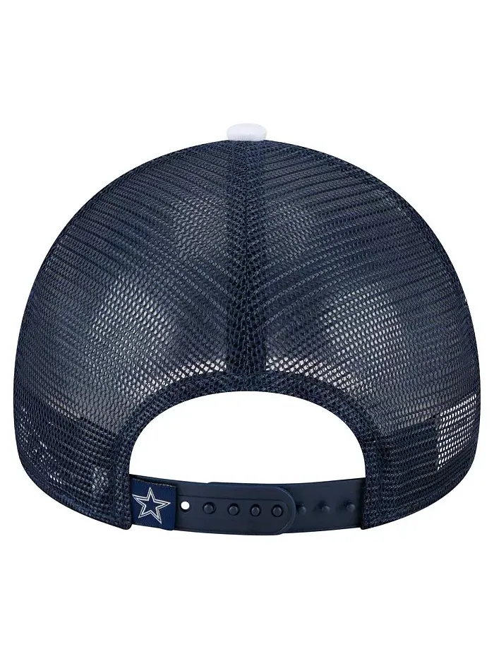 Детская кепка Trucker A-Frame белого/тёмно-синего цвета Dallas Cowboys Sport Night Color Block — изображение 2 из 4