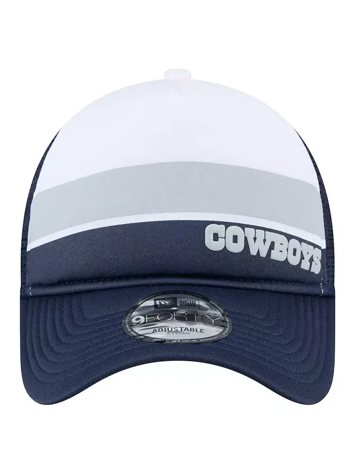 Детская кепка Trucker A-Frame белого/тёмно-синего цвета Dallas Cowboys Sport Night Color Block — изображение 4 из 4