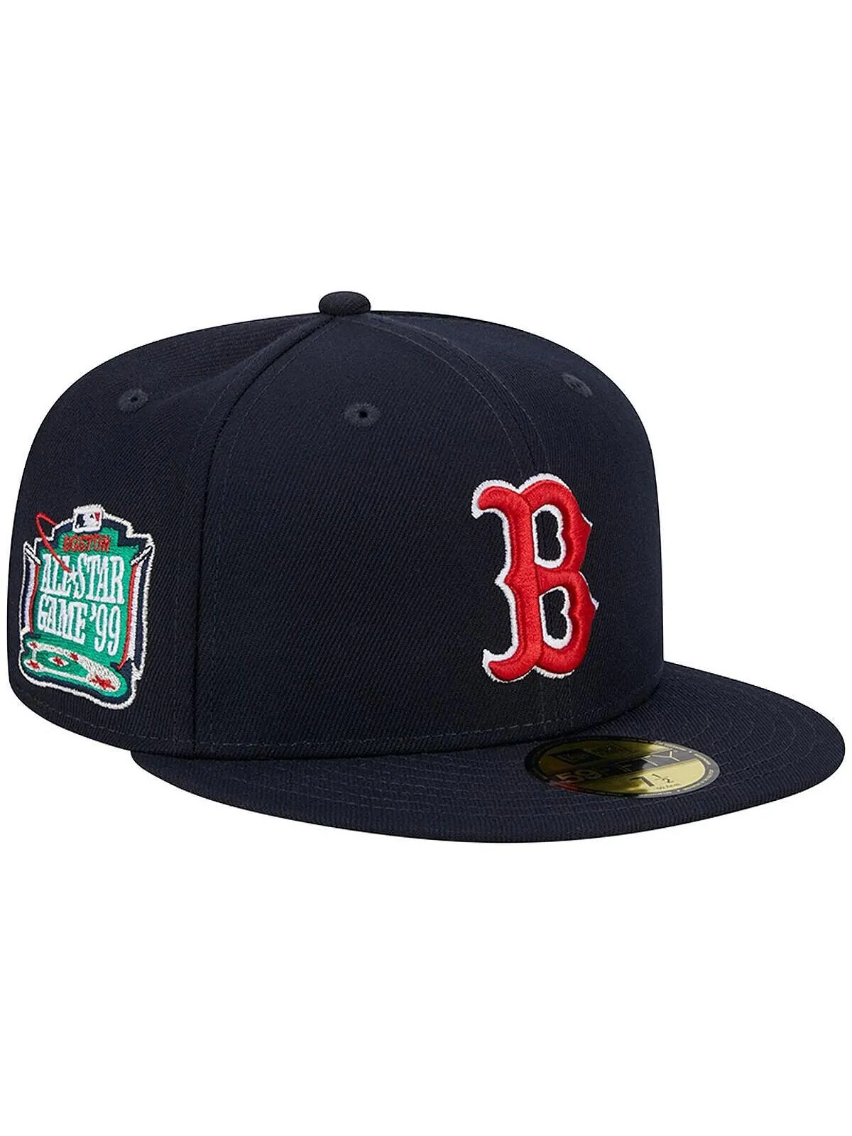 Мужская темно-синяя бейсболка Boston Red Sox 1999 All Star Game Team, цвет 59FIFTY, облегающая — изображение 1 из 4
