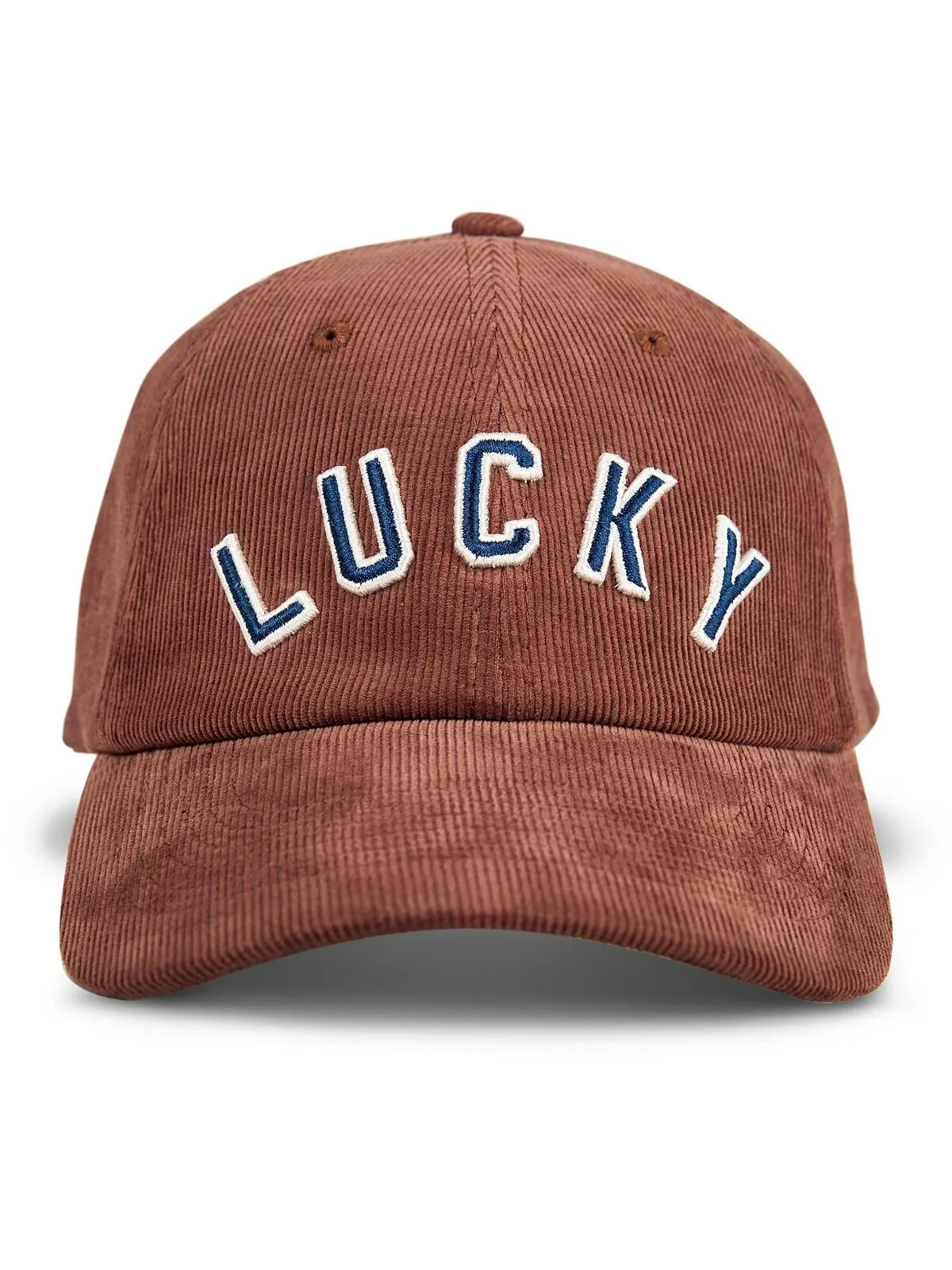 Женская вельветовая бейсболка Lucky Brand — изображение 6 из 6, коричневый