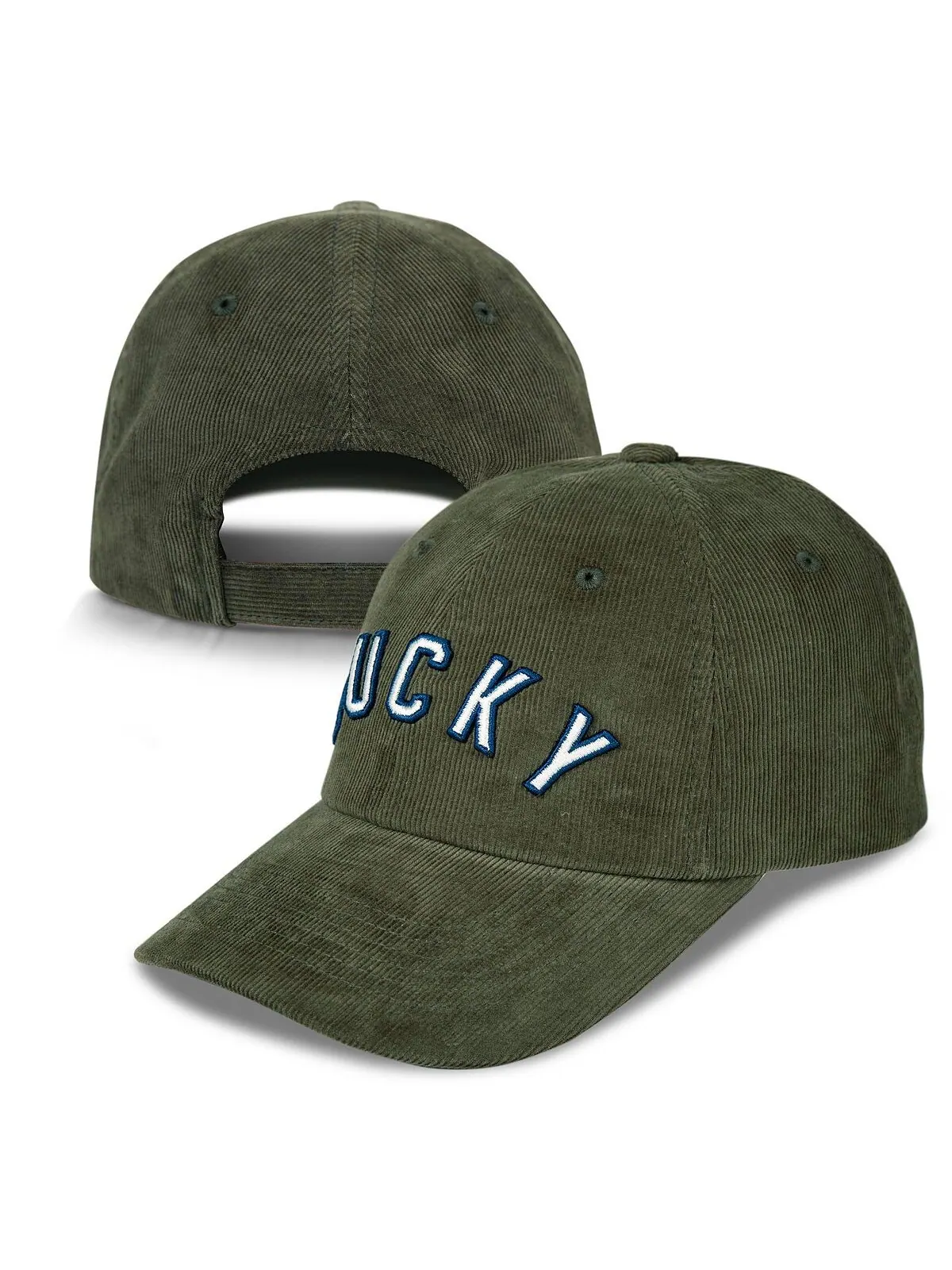 Женская вельветовая бейсболка Lucky Brand — изображение 4 из 6, каперс