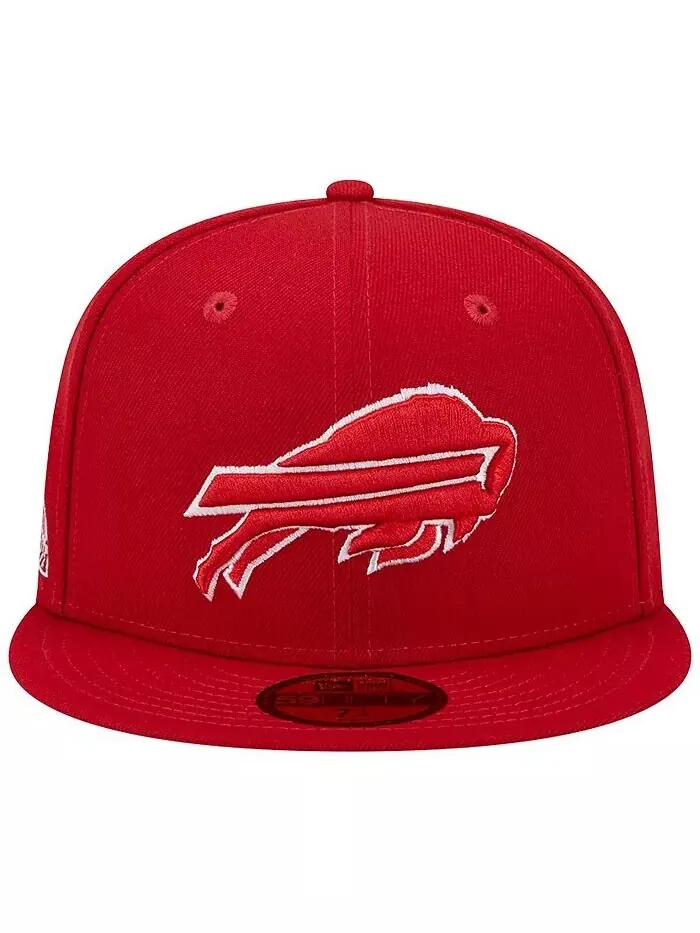Мужская шляпа Scarlet Buffalo Bills 1998 Hawaii Pro Bowl с основной нашивкой 59FIFTY New Era — изображение 2 из 4