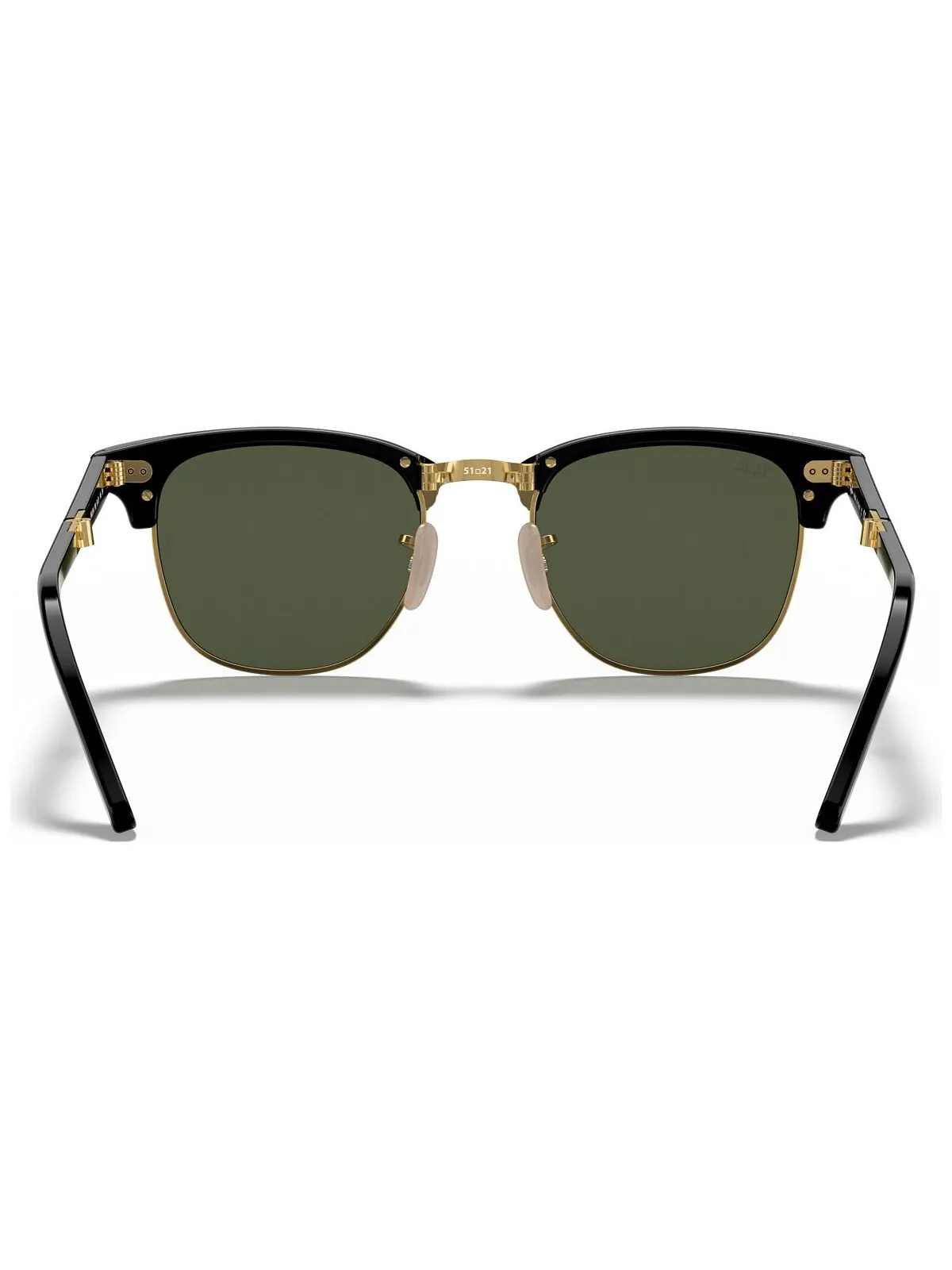 Солнцезащитные очки, RB2176 CLUBMASTER FOLDING Ray-Ban — изображение 2 из 4, черный/зеленый
