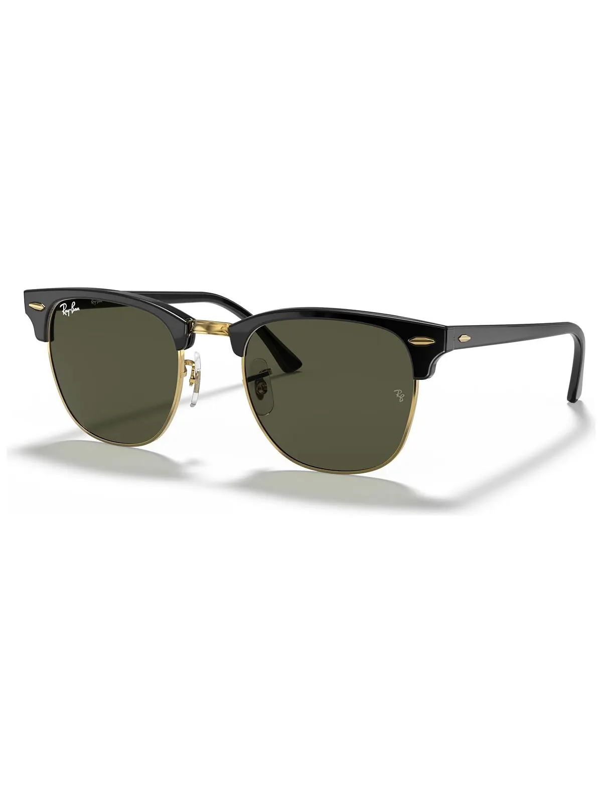 Солнцезащитные очки унисекс с низкой перемычкой, RB3016F CLUBMASTER CLASSIC 55 Ray-Ban