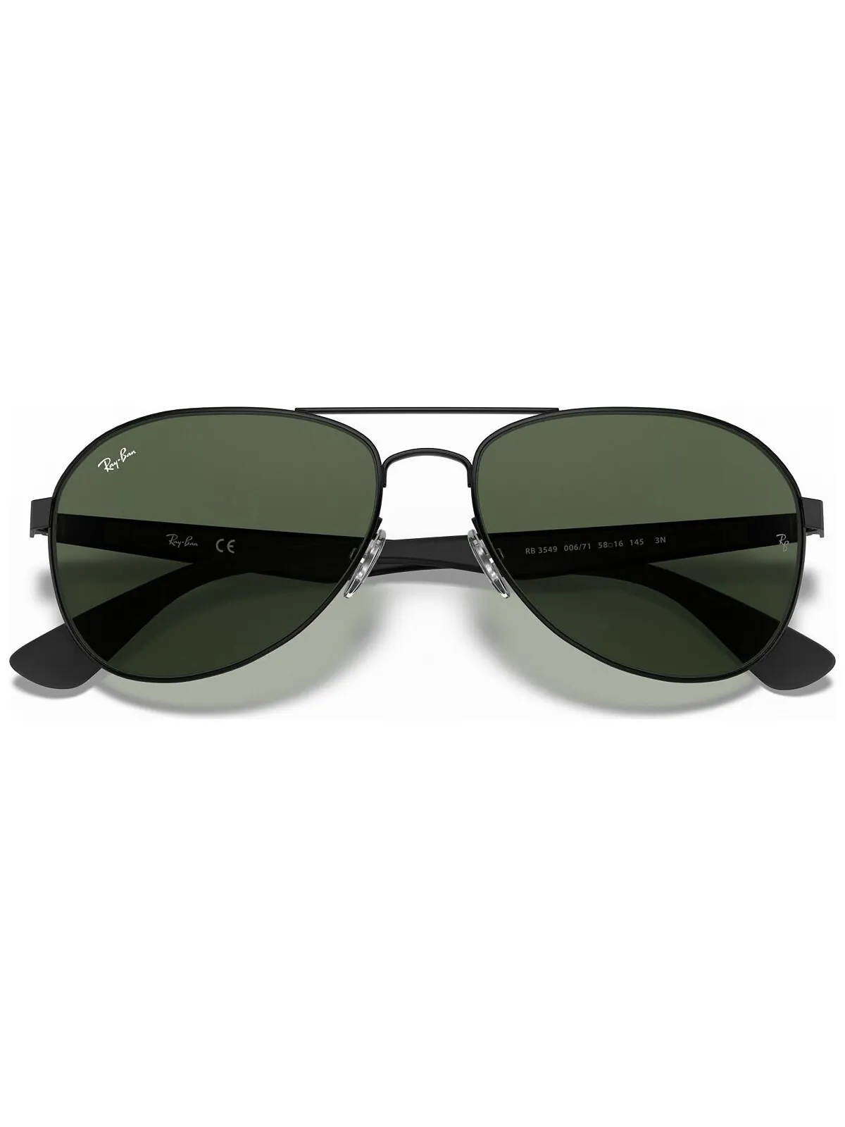 Солнцезащитные очки, RB3549 58 Ray-Ban — изображение 5 из 6, черный/зеленый