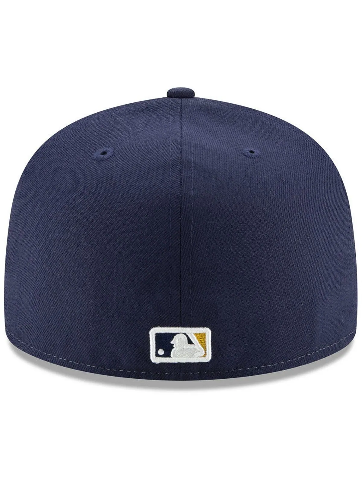 Кепка приталенного кроя Milwaukee Brewers Authentic Collection 59FIFTY New Era — изображение 4 из 4, желтый