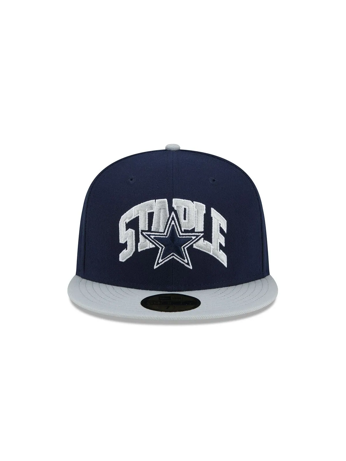 Мужская шляпа X Staple темно-серая Dallas Cowboys Pigeon 59Fifty Fitted Hat New Era — изображение 3 из 6, темно-синий серый