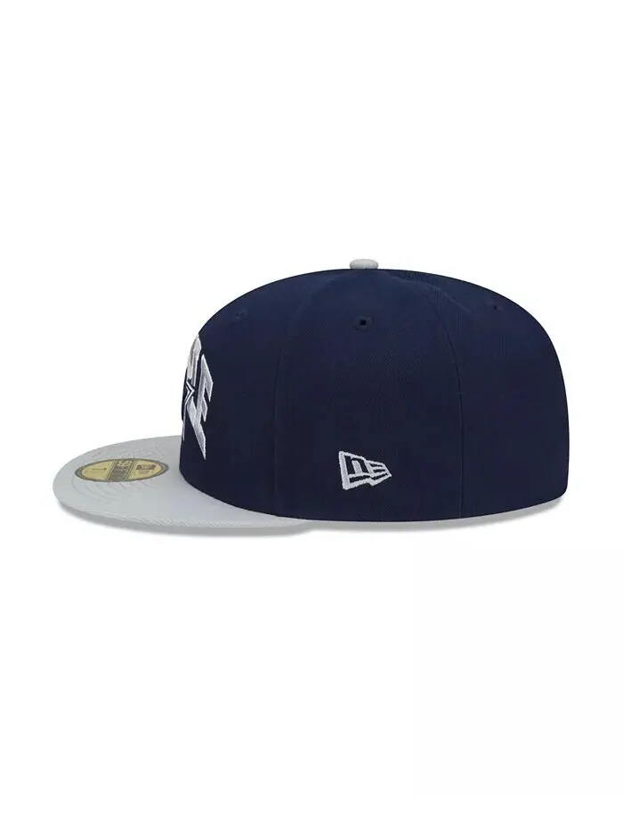Мужская шляпа X Staple темно-серая Dallas Cowboys Pigeon 59Fifty Fitted Hat New Era — изображение 4 из 6