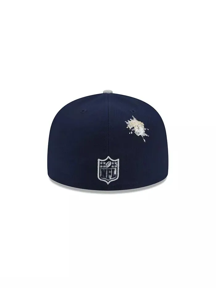 Мужская шляпа X Staple темно-серая Dallas Cowboys Pigeon 59Fifty Fitted Hat New Era — изображение 5 из 6