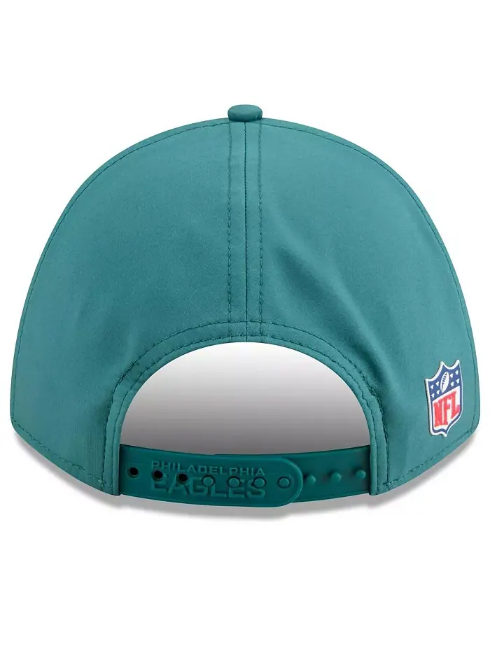 Кепка-ушанка M-crown 9FORTY от Big Boys and Girls Midnight Green Philadelphia Eagles 2025 Sideline — изображение 2 из 5