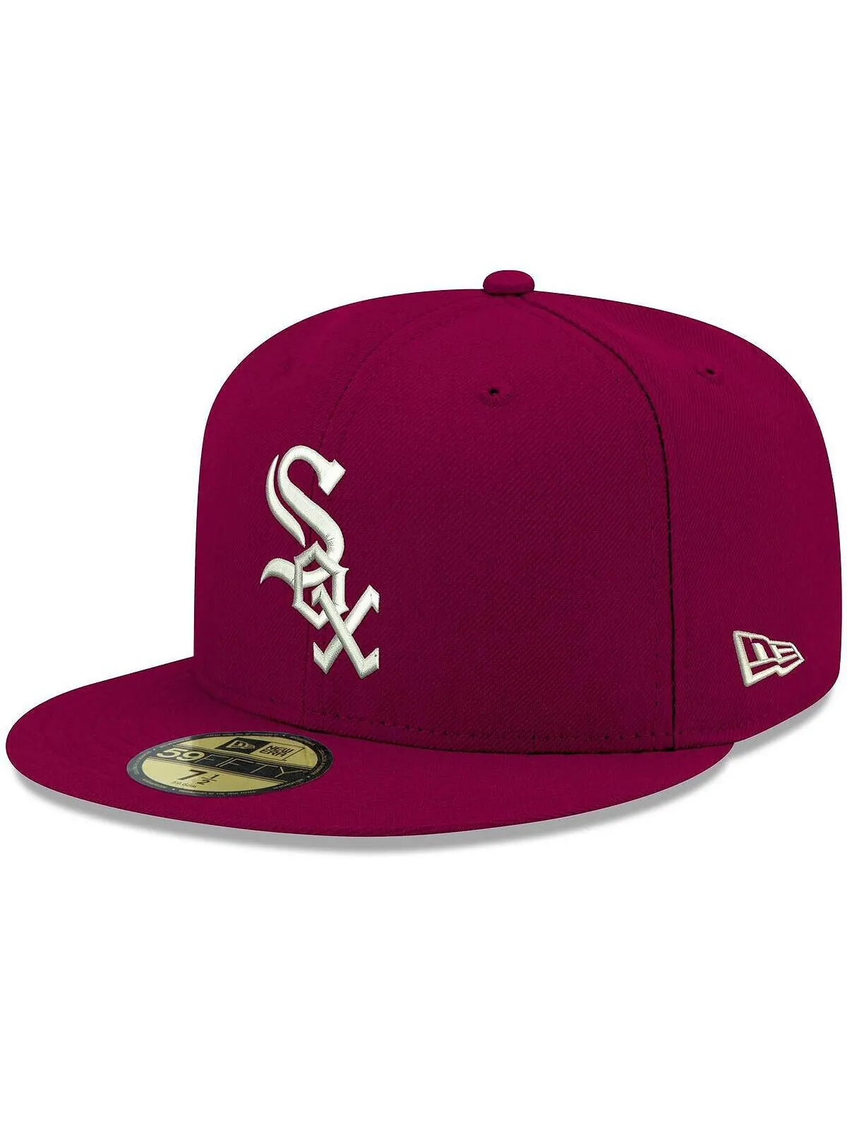 Мужская кепка Cardinal Chicago White Sox Logo белая 59FIFTY приталенная кепка New Era — изображение 1 из 4, красный