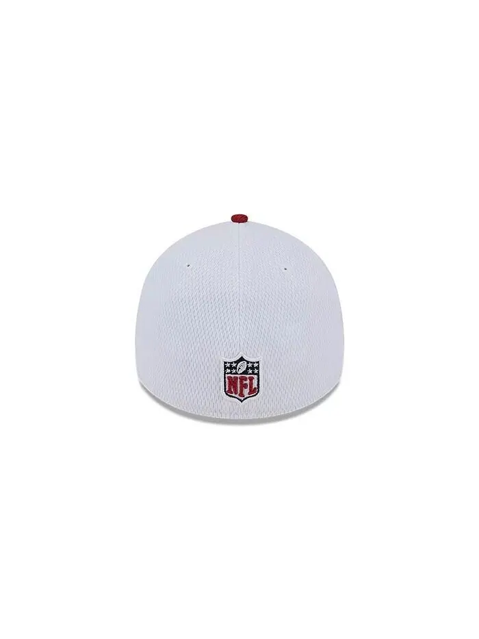 Мужская белая кепка Cardinal Arizona Cardinals 2023 NFL Sideline 39THIRTY Flex Hat New Era — изображение 4 из 5