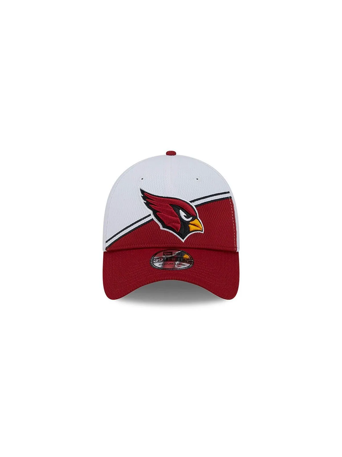 Мужская белая кепка Cardinal Arizona Cardinals 2023 NFL Sideline 39THIRTY Flex Hat New Era — изображение 2 из 5, белый