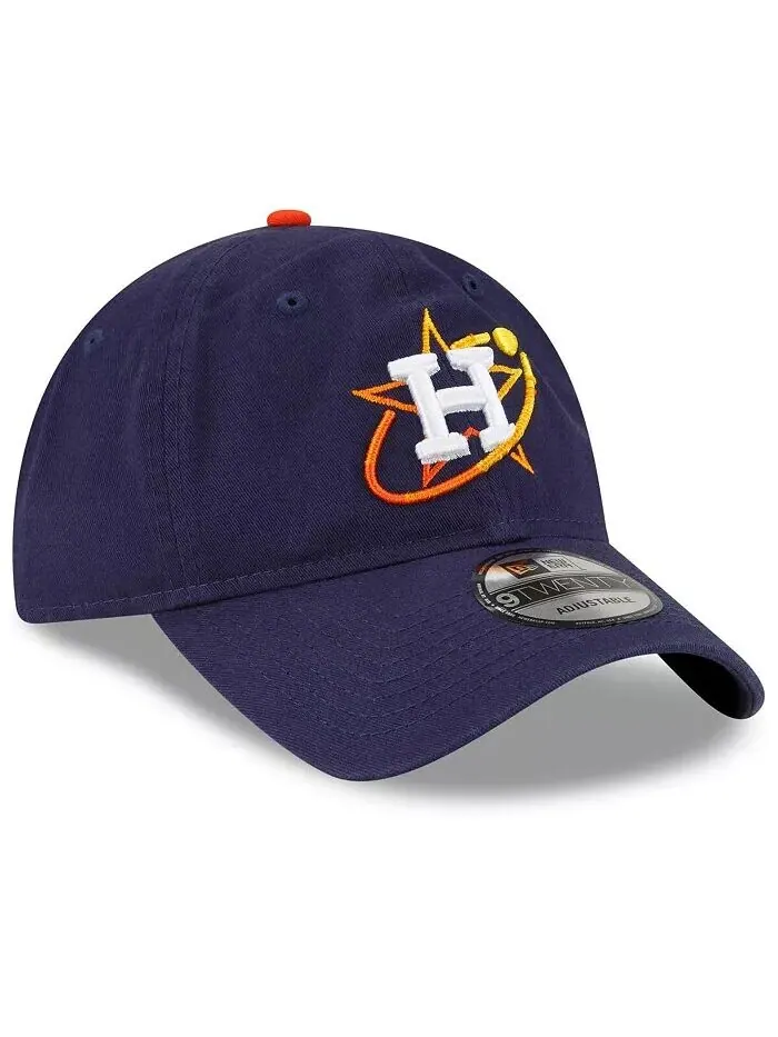 Мужская темно-синяя регулируемая шапка Houston Astros City Connect 9Twenty New Era — изображение 1 из 4