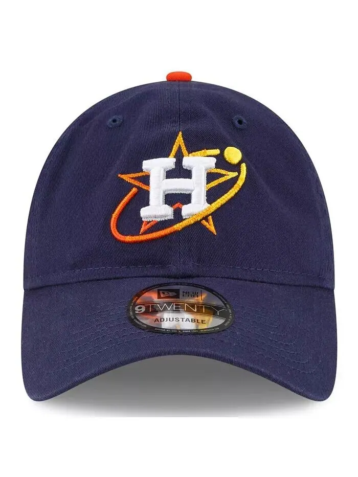 Мужская темно-синяя регулируемая шапка Houston Astros City Connect 9Twenty New Era — изображение 4 из 4