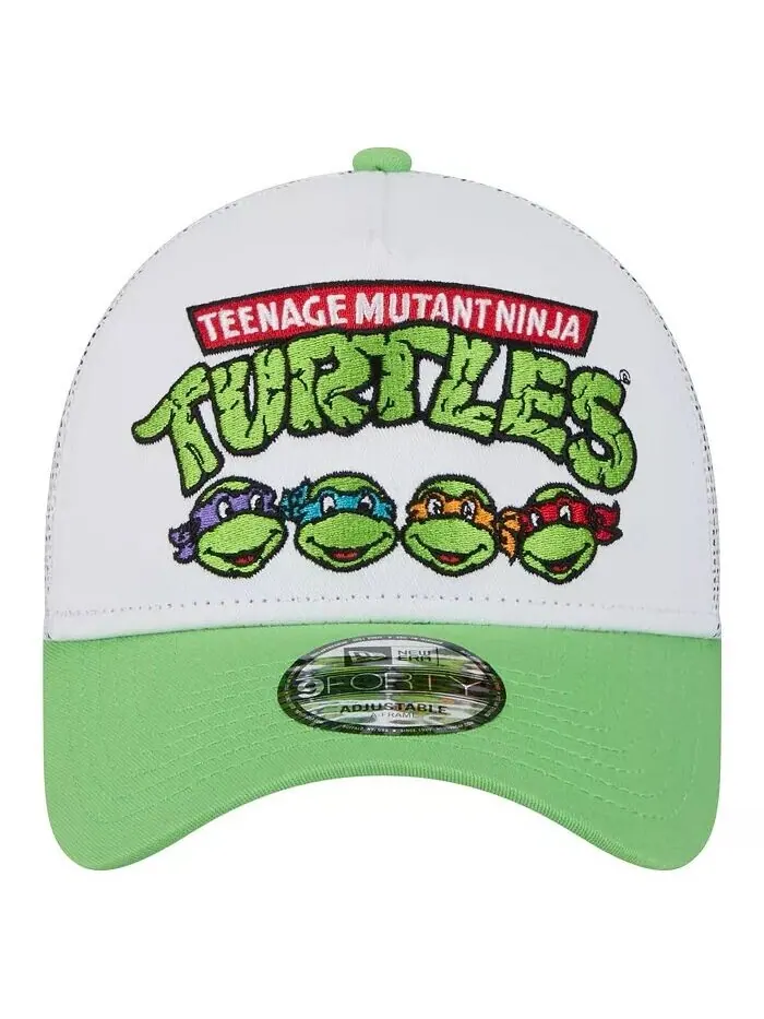 Мужская белая регулируемая кепка Teenage Mutant Ninja Turtles 9FORTY New Era — изображение 5 из 5