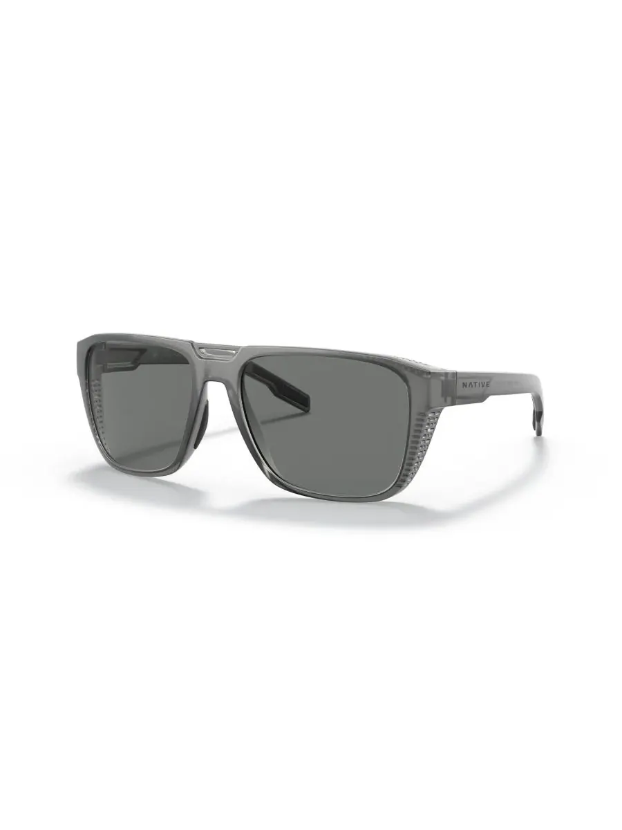 Мужские поляризованные солнцезащитные очки Mammoth, модель XD9038 Native Eyewear, Matte Smoke