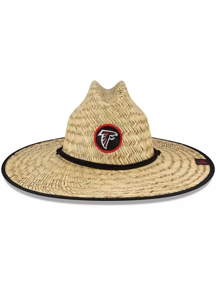 Мужская официальная соломенная кепка спасателя Natural Atlanta Falcons 2021, тренировочный лагерь — изображение 2 из 4