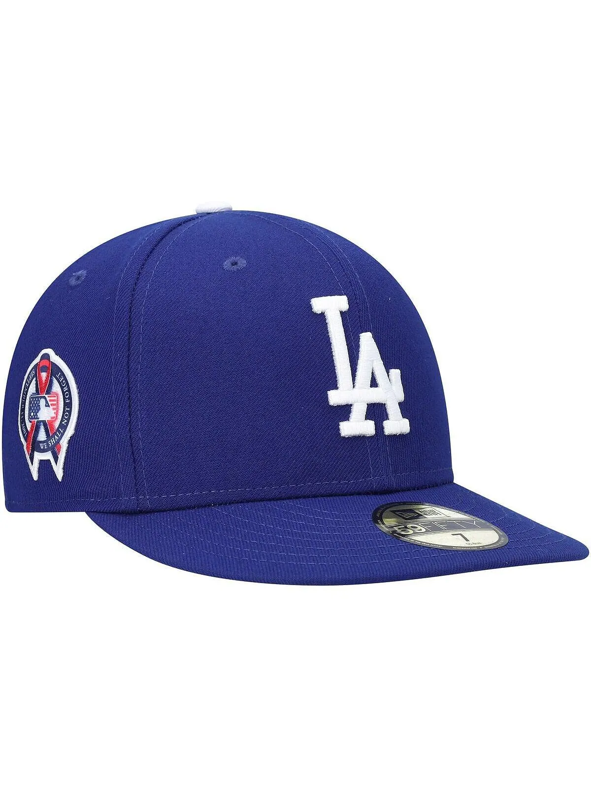 Мужская приталенная шляпа Royal Los Angeles Dodgers в честь Мемориала 9/11 59FIFTY New Era