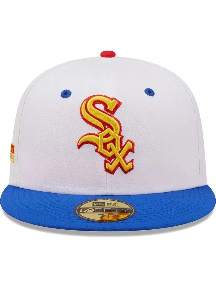Мужская белая шляпа Royal Chicago White Sox 2005 World Series Cherry Lolli 59Fifty New Era — изображение 2 из 2