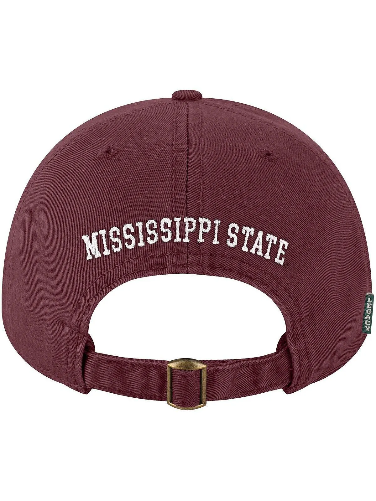 Мужская темно-бордовая регулируемая шляпа с надписью Mississippi State Bulldogs Varsity Letter — изображение 4 из 4
