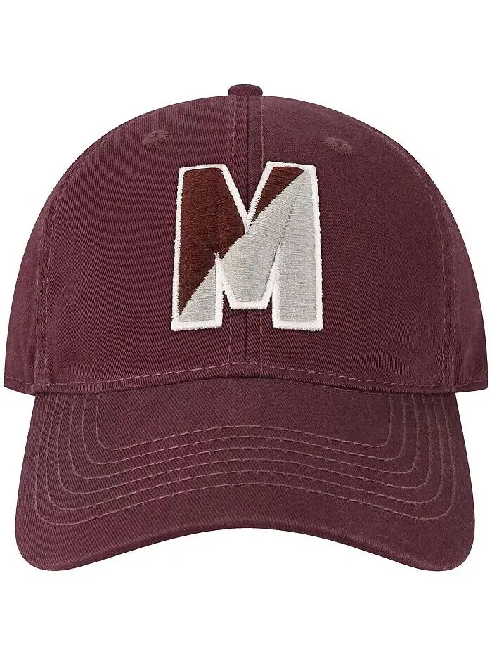 Мужская темно-бордовая регулируемая шляпа с надписью Mississippi State Bulldogs Varsity Letter — изображение 2 из 4
