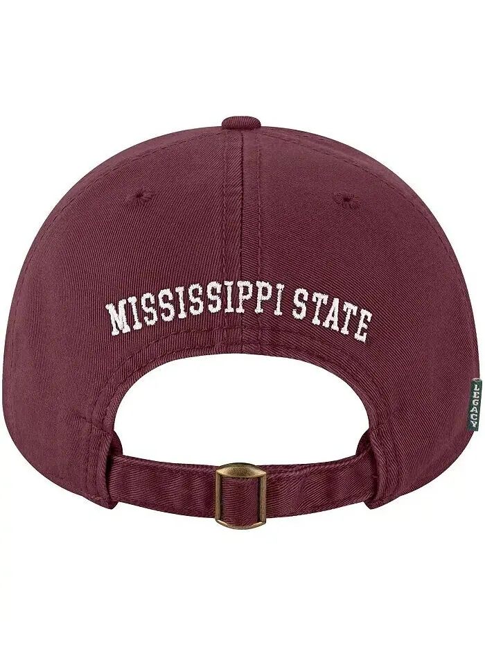 Мужская темно-бордовая регулируемая шляпа с надписью Mississippi State Bulldogs Varsity Letter — изображение 4 из 4
