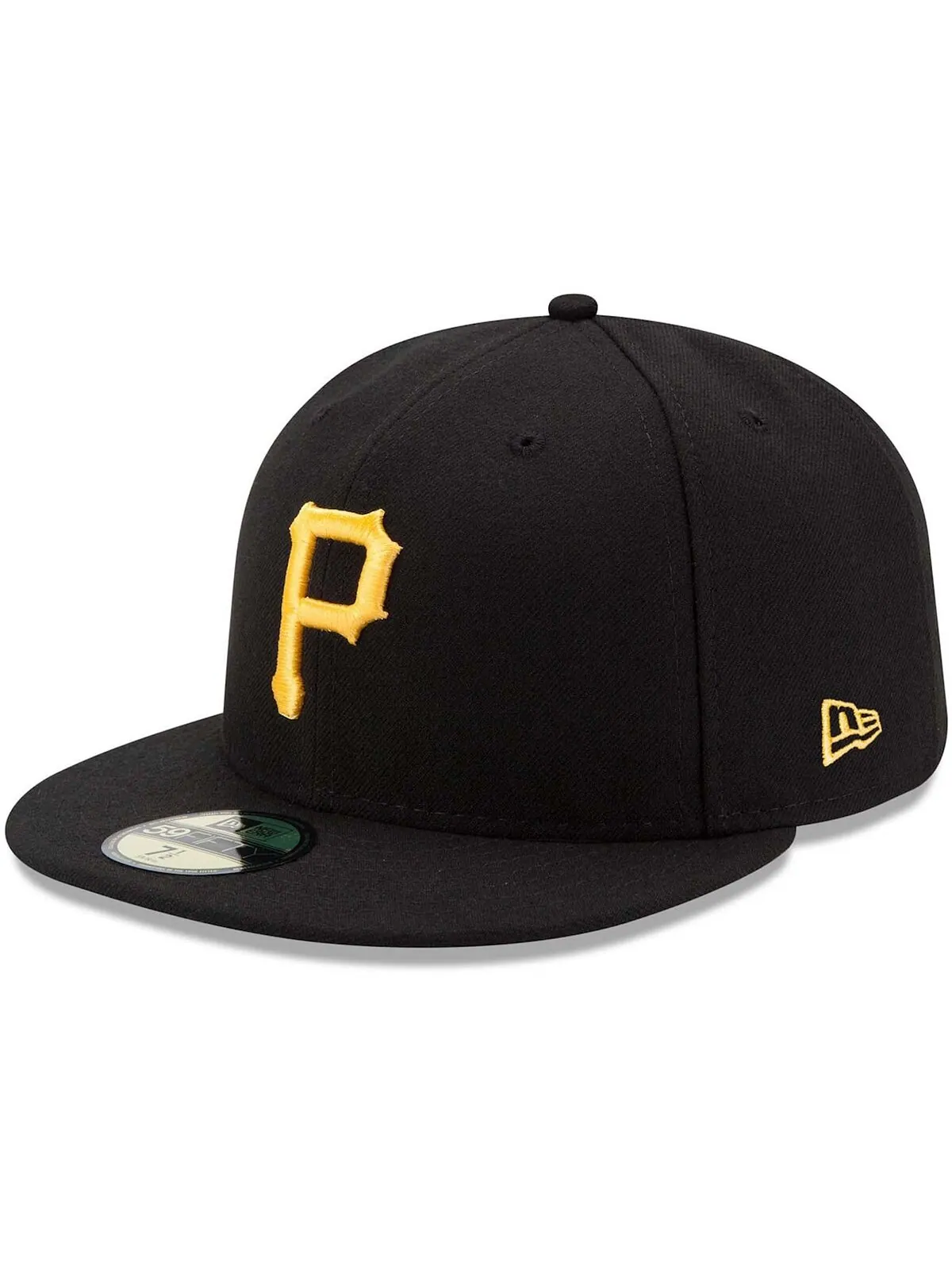 Мужская облегающая кепка Pittsburgh Pirates Game Authentic Collection On-Field 59FIFTY New Era — изображение 1 из 4, черный