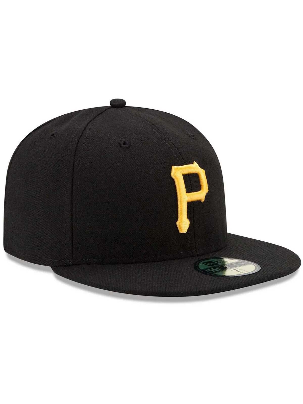 Мужская облегающая кепка Pittsburgh Pirates Game Authentic Collection On-Field 59FIFTY New Era — изображение 3 из 4, черный