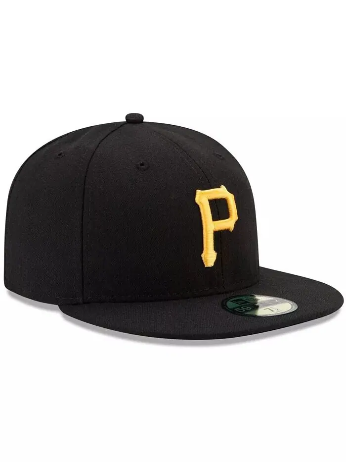 Мужская облегающая кепка Pittsburgh Pirates Game Authentic Collection On-Field 59FIFTY New Era — изображение 3 из 4