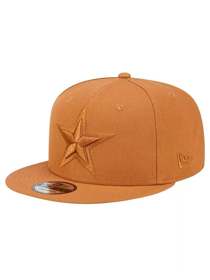 Мужская коричневая кепка Snapback Dallas Cowboys Tonal Color Pack 9FIFTY New Era