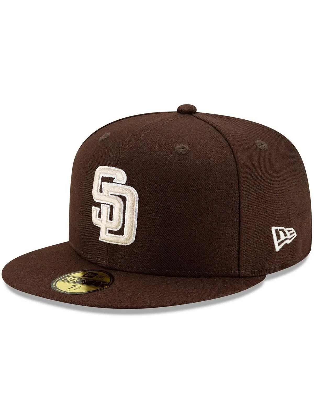 Мужская коричневая приталенная шляпа San Diego Padres Alternate Authentic Collection On-Field