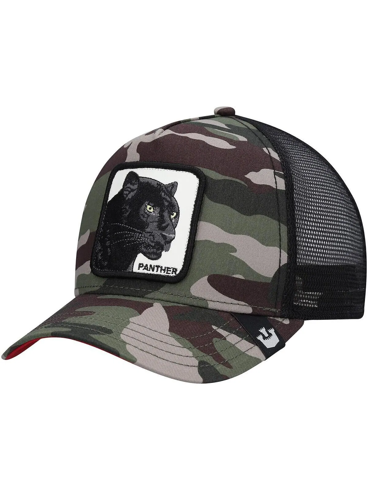 Мужская камуфляжная регулируемая шапка The Panther Trucker Goorin Bros. — изображение 2 из 4